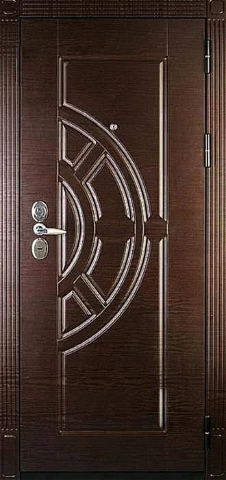 Входная дверь Point-3 (МДФ Шпон / МДФ ПВХ) - внешняя сторона