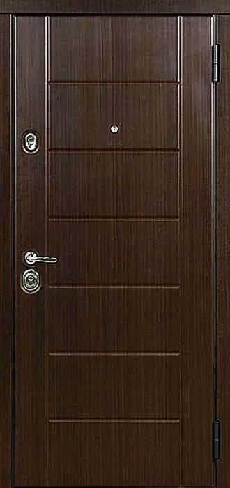 Входная дверь Paladin-38 (МДФ Шпон / Ламинат) - внешняя сторона